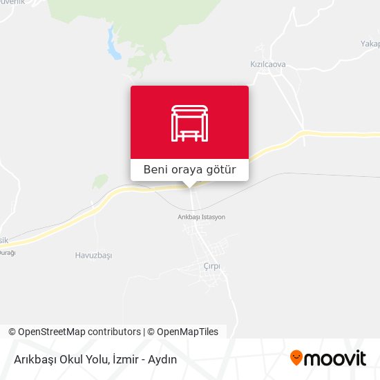 Arıkbaşı Okul Yolu harita