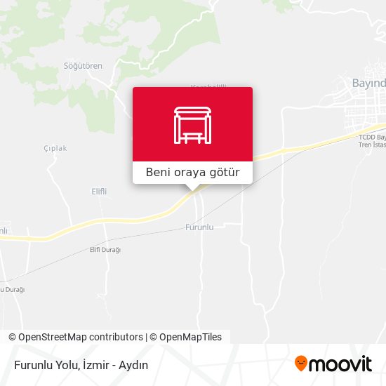 Furunlu Yolu harita