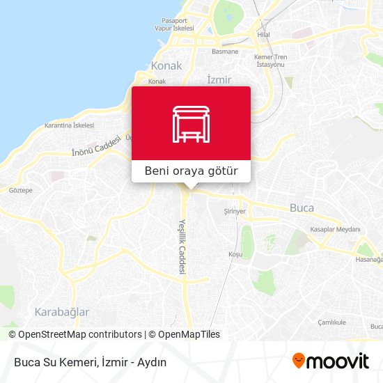Buca Su Kemeri harita