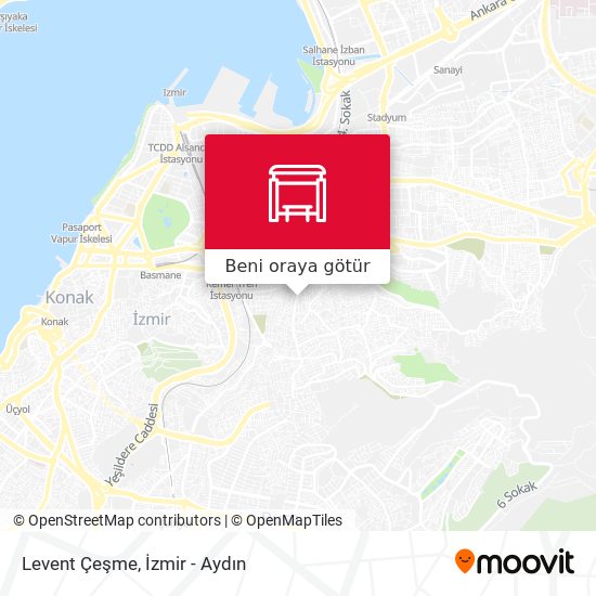 Levent Çeşme harita