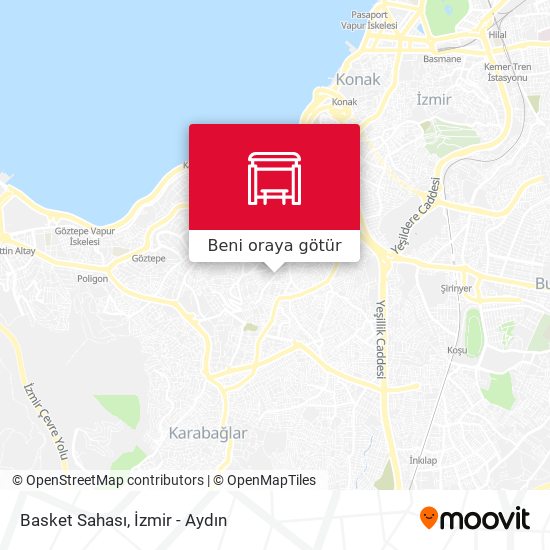 Basket Sahası harita