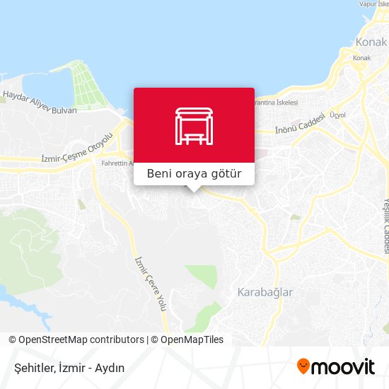 Şehitler harita