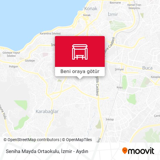 Seniha Mayda Ortaokulu harita