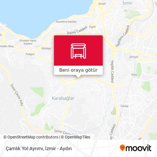 Çamlık Yol Ayrımı harita