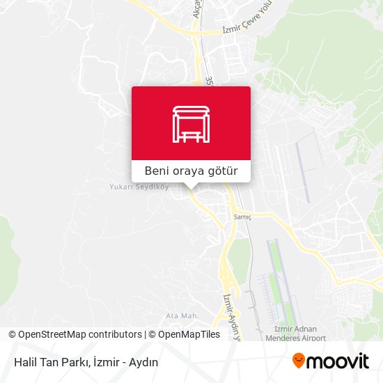 Halil Tan Parkı harita