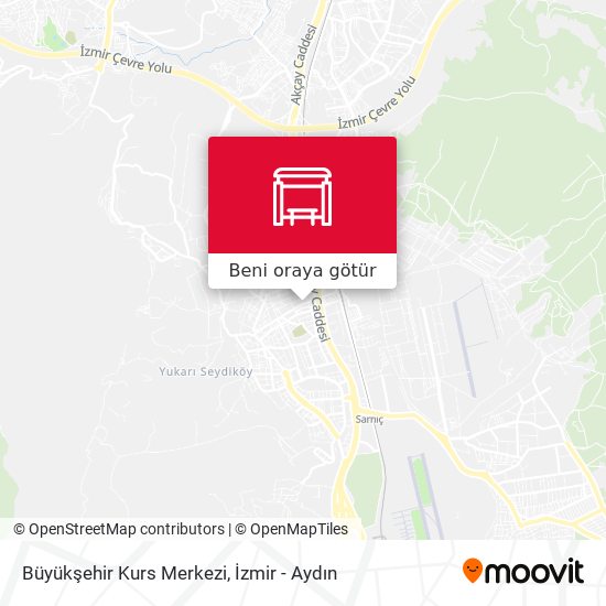 Büyükşehir Kurs Merkezi harita