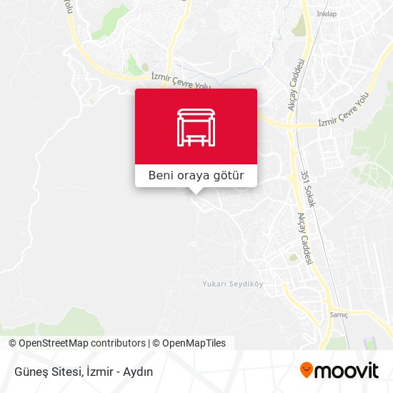 Güneş Sitesi harita