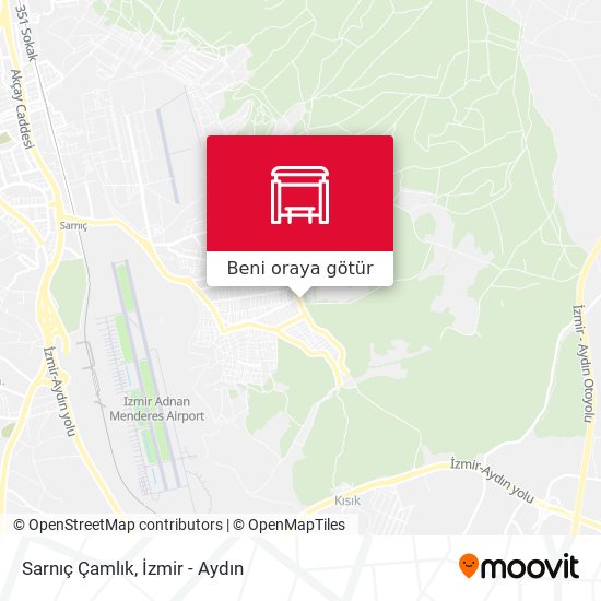 Sarnıç Çamlık harita