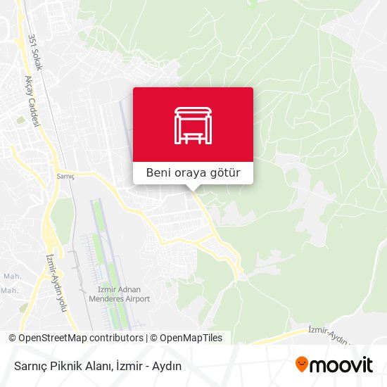 Sarnıç Piknik Alanı harita