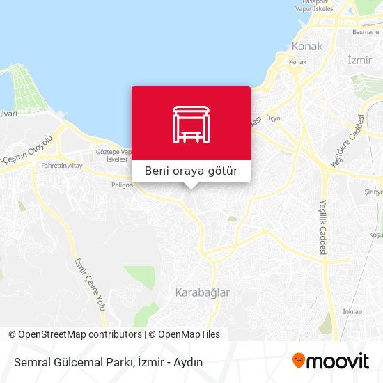 Semral Gülcemal Parkı harita