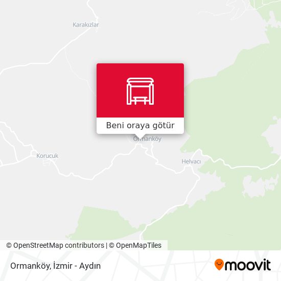 Ormanköy harita