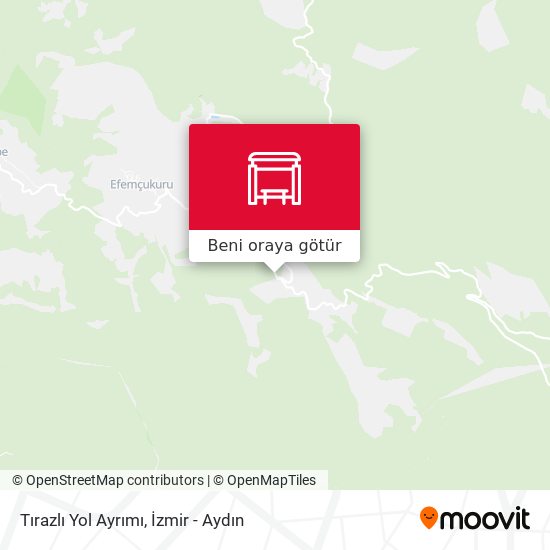Tırazlı Yol Ayrımı harita