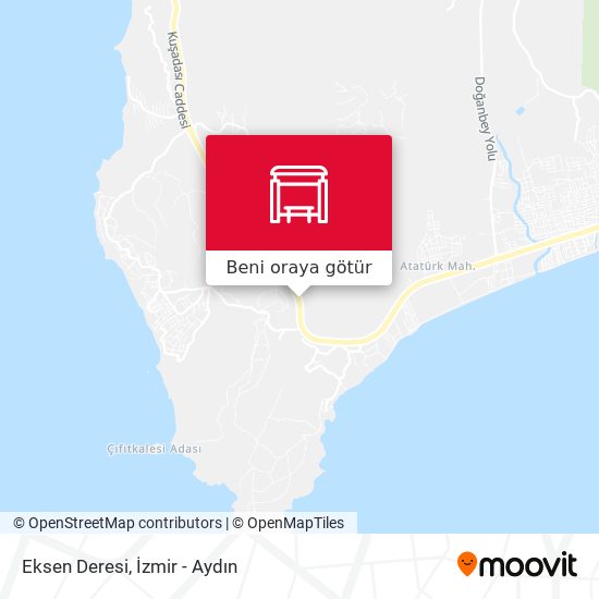 Eksen Deresi harita
