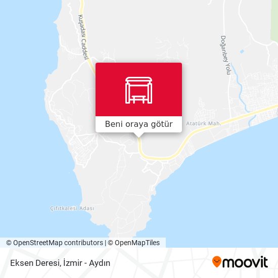 Eksen Deresi harita