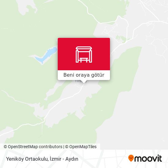 Yeniköy Ortaokulu harita