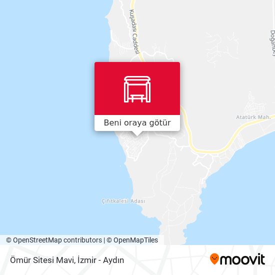 Ömür Sitesi Mavi harita