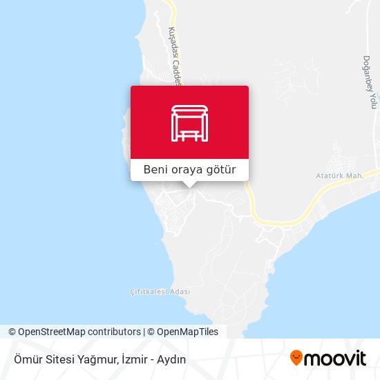 Ömür Sitesi Yağmur harita