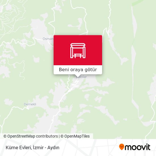 Küme Evleri harita