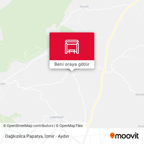 Dağkızılca Papatya harita