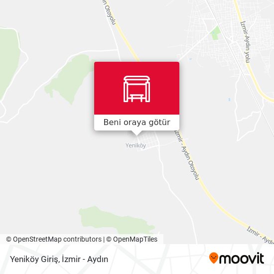 Yeniköy Giriş harita