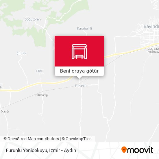 Furunlu Yenicekuyu harita