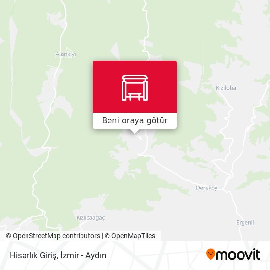 Hisarlık Giriş harita