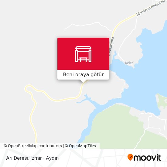 Arı Deresi harita