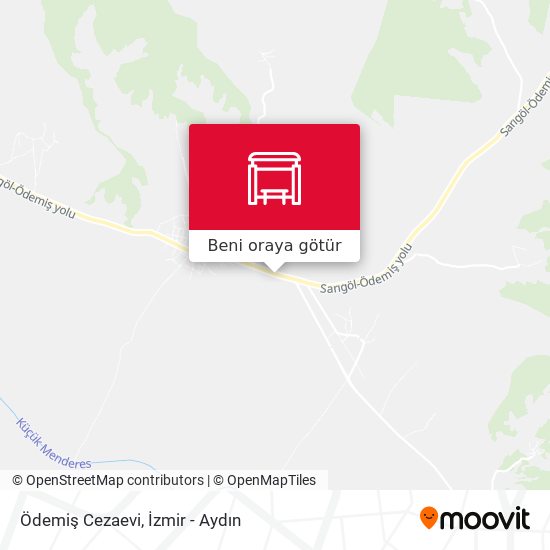 Ödemiş Cezaevi harita