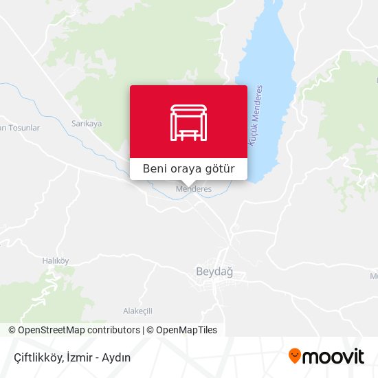 Çiftlikköy harita