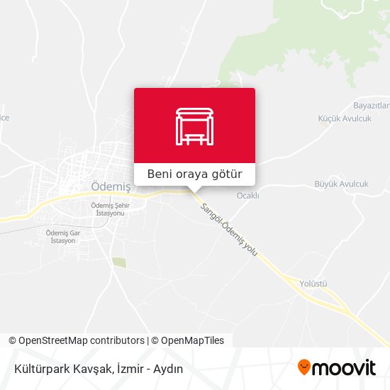 Kültürpark Kavşak harita