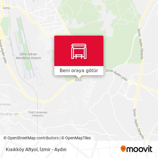 Kısıkköy Altyol harita