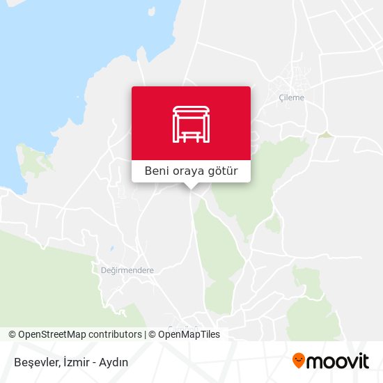 Beşevler harita