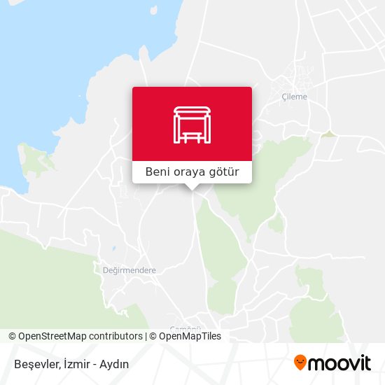 Beşevler harita