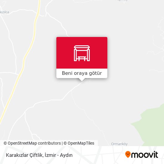 Karakızlar Çiftlik harita