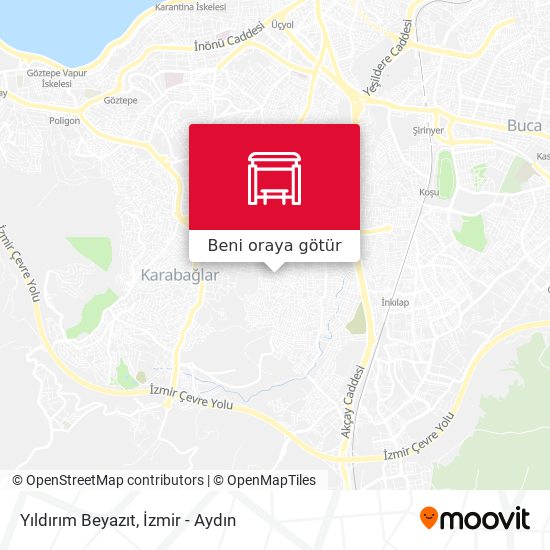 Yıldırım Beyazıt harita