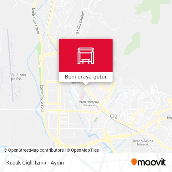 Küçük Çiğli harita