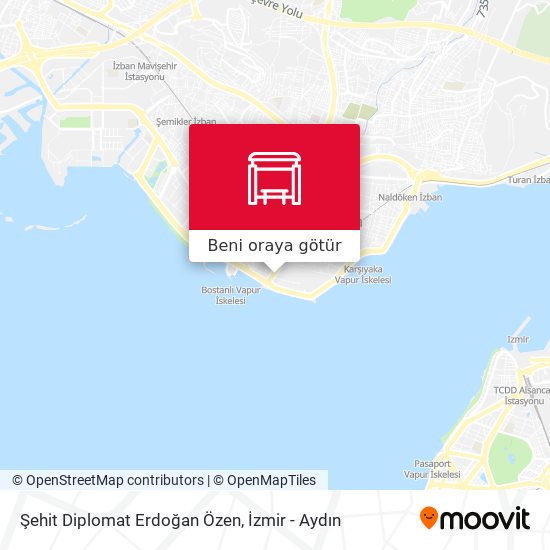 Şehit Diplomat Erdoğan Özen harita