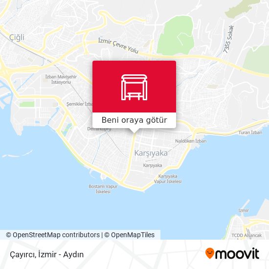 Çayırcı harita