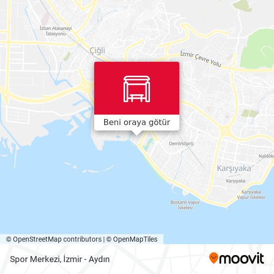 Spor Merkezi harita