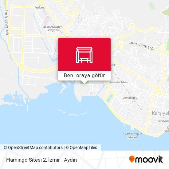 Flamingo Sitesi 2 harita