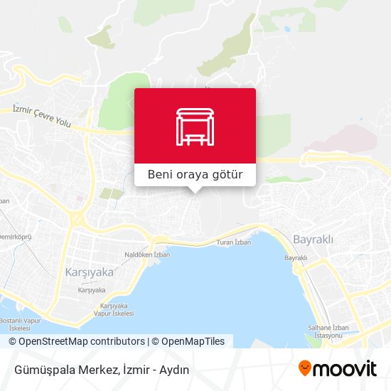 Gümüşpala Merkez harita