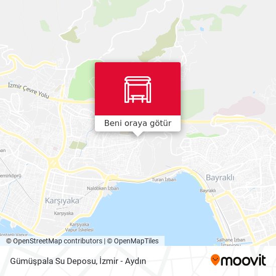 Gümüşpala Su Deposu harita