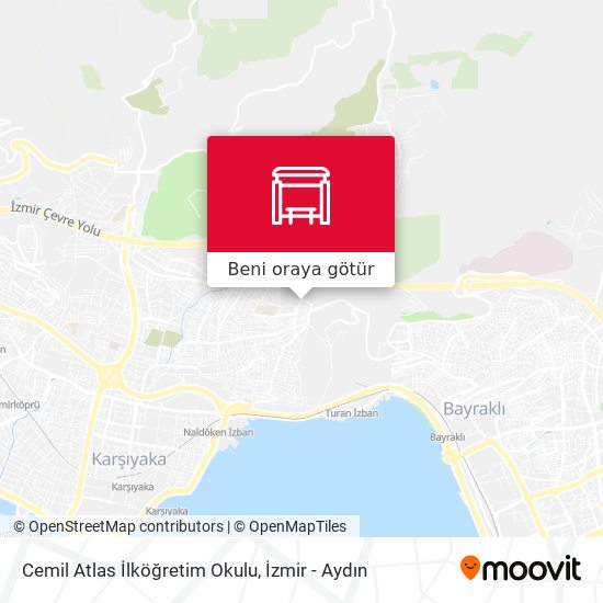 Cemil Atlas İlköğretim Okulu harita