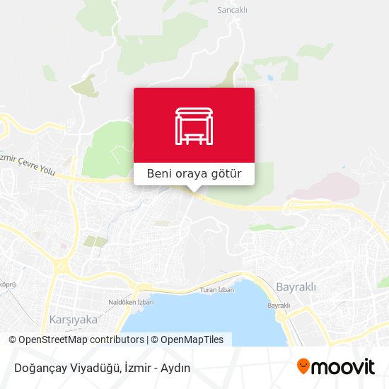 Doğançay Viyadüğü harita
