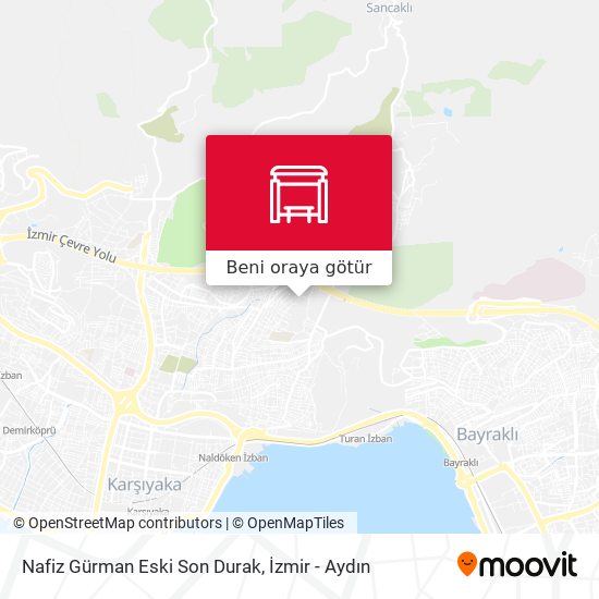 Nafiz Gürman Eski Son Durak harita