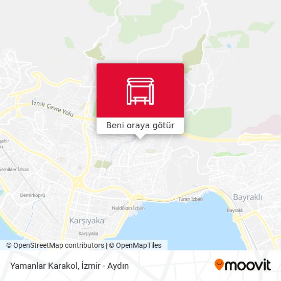 Yamanlar Karakol harita