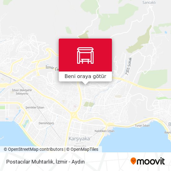 Postacılar Muhtarlık harita