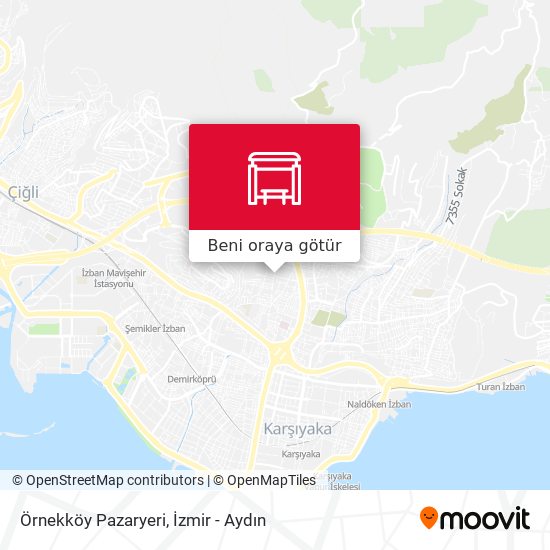 Örnekköy Pazaryeri harita