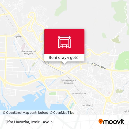 Çifte Havuzlar harita