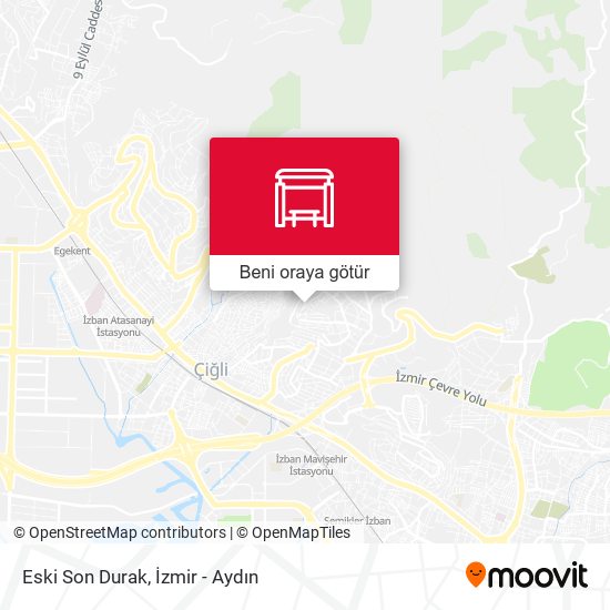 Eski Son Durak harita